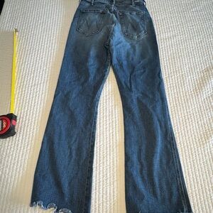 MOTHER Blue Flare & Wide Leg Jeans